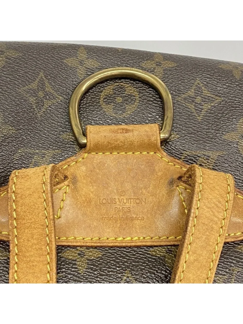 Louis Vuitton Backpack Monogram Montsouris MM Brown